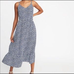NWT Old Navy Ditsy Floral Midi Dress